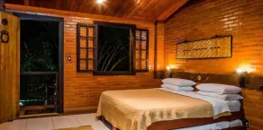 Ecoresort Chales San Thomaz - Chambre