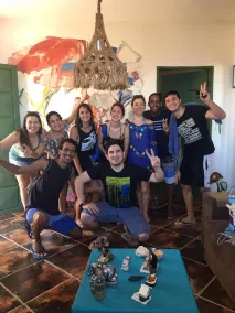Sumé Hostel - Salón en el vestíbulo