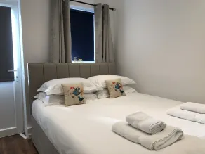 Fountain View 1BR Flat Oxford - Free Parking - Habitación