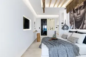 Portara Seaside Luxury Suites - Chambre