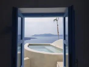 Pantelia Suites - Vue de la chambre