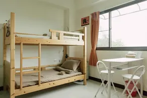 台南安平作夥憩海邊 Taiowan One Piece Anping House - Vue de la chambre
