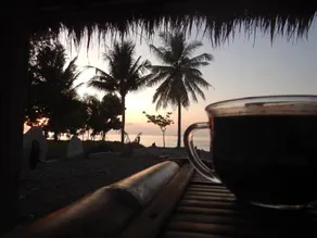 East Lombok Dive Hotel - Rooms on the beach with seaview - Pool
