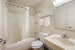 HomeTowne Studios by Red Roof Spartanburg - Asheville Highway - Bathroom