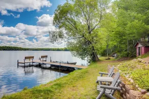 Private Dock & Rowboat! Cabin on Bearskin Lake - Interiør