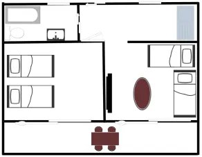 Mathraki Resort - Room