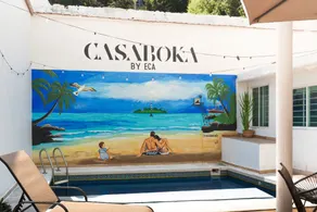 Casa boka con vista al mar y alberca - Terrace/patio