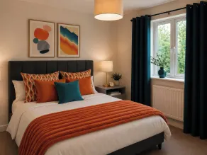 Haregate House 3BR Leek Peak District Sleeps 5 - Værelse