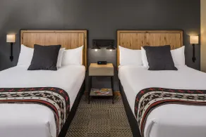 Cabane avec 1 chambre pour 4 personnes - Chambre