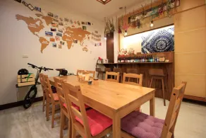 Green Park Homestay - Restaurant