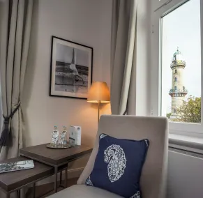 Hotel Am Leuchtturm - Vue de la chambre