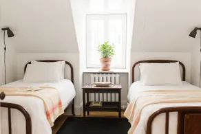 Le vieux Presbytere de Saint-Vallier - Chambre