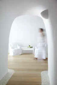 Katikies Santorini - Gea House - The Leading Hotels Of The World - Vue de la chambre