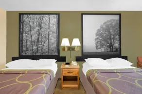 Super 8 by Wyndham Roanoke VA - Chambre