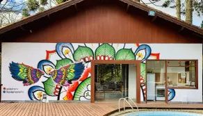 Hospedagem Spa da Alma - Réception