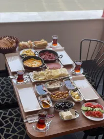 Mavi Ege Pansiyon - Restaurante
