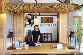 Kuno Villas - Check-in/check-out kiosk