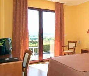 Hotel Lombiña - Ausblick vom Zimmer