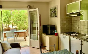 Mas Saint-Ange - Ausblick vom Zimmer