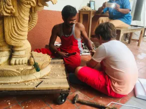 Ganesh House Homestay - Restaurant