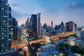 JW Marriott Hotel Bangkok - Vue de la chambre