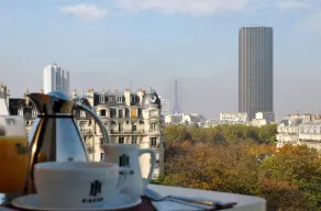 Hôtel Du Lion - Ausblick vom Zimmer