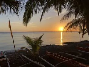 Pintuyan Dive Resort - Ausblick vom Zimmer