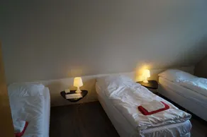 Camera privata con terrazza | Vista sulla montagna - Camera