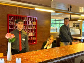 Sport- und Tagungshotel De Poort - Reception