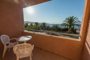 Hotel Les Galets - Vue de la chambre