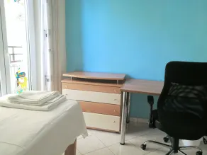 \"Ranias Apt.\" Très bel appartement donnant sur l'océan! 90m - Chambre