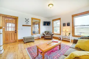 Railroad Bunkhouse in Mackinaw City, 3 Mi to Beach - Interior