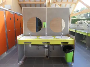 Camping Le Jardin De Sully - Badeværelse