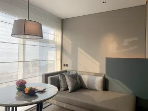 Xuzhou Marriott Hotel Lakeview - Ausblick vom Zimmer