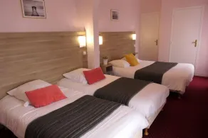 Hôtel Le Canada Hermanville-sur-Mer - Chambre
