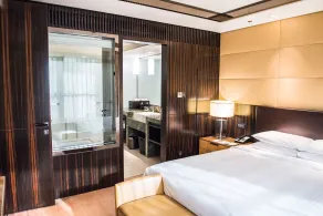 Shanghai QILU Hotel - View from room