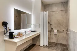 Econo Lodge Houston Northwest - Cypress - Bathroom