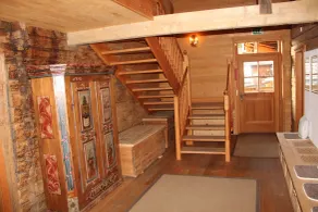 Apartamento vacacional apta para familias con terraza y jardín | Admite mascotas - Entrada interior