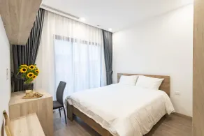 Mersey Central Hanoi Apart'Hotel - Vista do quarto