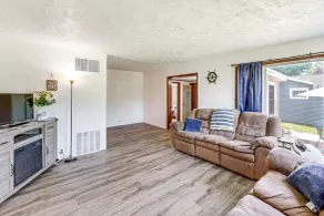 Waterfront Retreat w/ Dock & Yard in Reed City! - Interior