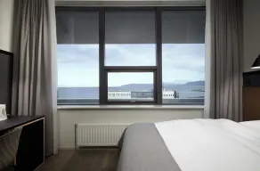 Hotel Cabin - Ausblick vom Zimmer