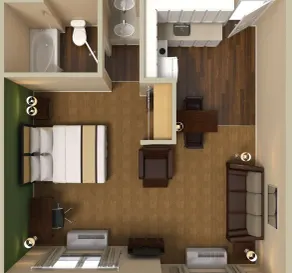 Extended Stay America Suites - Columbia - Northwest Harbison - Chambre