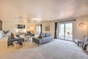 Retro House w/ Deck & Arroyo Grande View - Interior