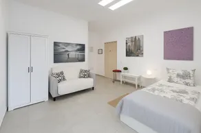 Studio avec terrasse, jardin et barbecue | Vue jardin - Chambre