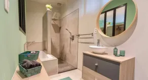 Charming 2-bedroom House Rental in Dalhem, Belgium - Bad