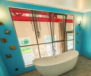 Loft Pumpensaal im historischen Wasserwerk Tecklenburg 150qm Außergewönliches Erlebnis - Casa de banho