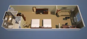 Fairfield Inn and Suites Chicago Lombard - Chambre