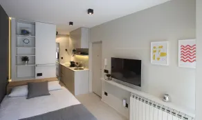 Temple Apartments Belgrade - Chambre