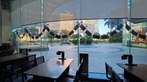 Paxin·High-Altitude City View Apartment (Canton Fair Complex Pazhou Subway Station Branch) - Restaurant