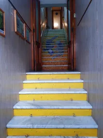 Hostal al Fin del Mundo - Overnatningsstedets indgangsparti
